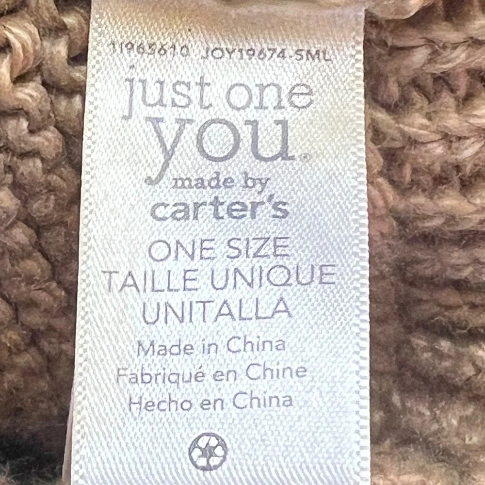 Just One You Made by Carter's Kids Turkey Beanie Hat One Size Thanksgiving‎ Knit